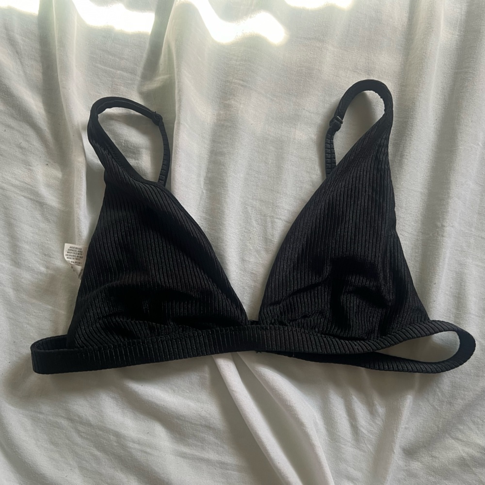 Aerie triangle bikini top